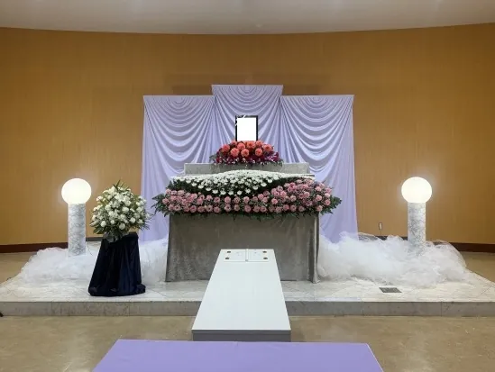 思い出の里会館でのお別れ会の葬儀事例(画像1)