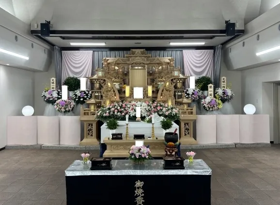 思い出の里会館での葬儀の葬儀事例(画像1)