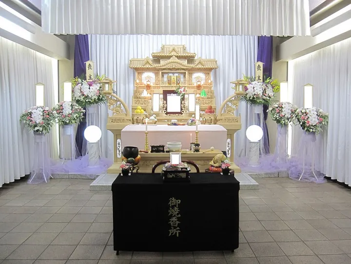 思い出の里会館での葬儀の葬儀事例(画像1)