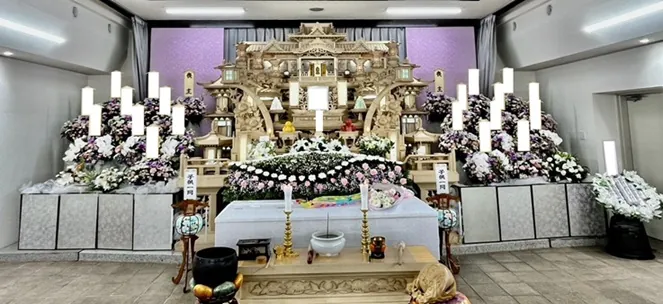 思い出の里会館での葬儀の葬儀事例(画像1)