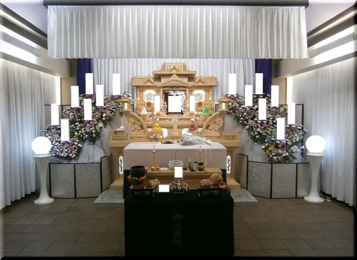 思い出の里会館での葬儀の葬儀事例(画像1)