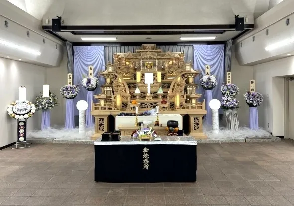 思い出の里会館での一日葬の葬儀事例(画像1)