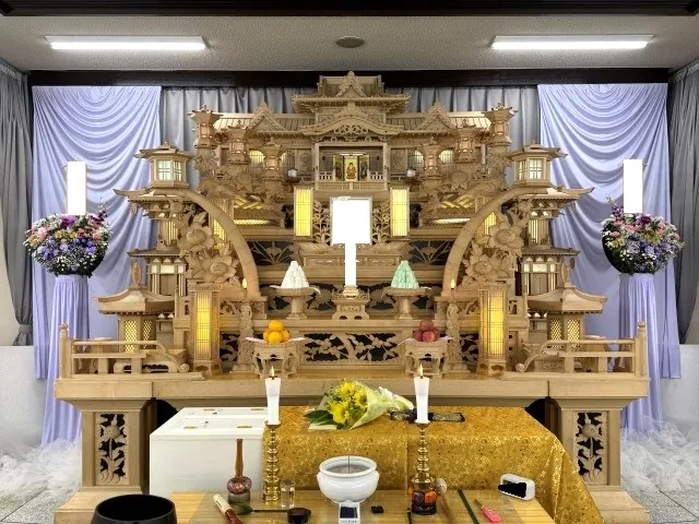思い出の里会館での一日葬の葬儀事例(画像3)