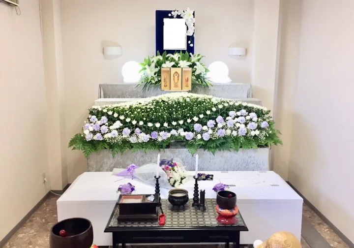 法要ルームでの葬儀の葬儀事例(画像1)