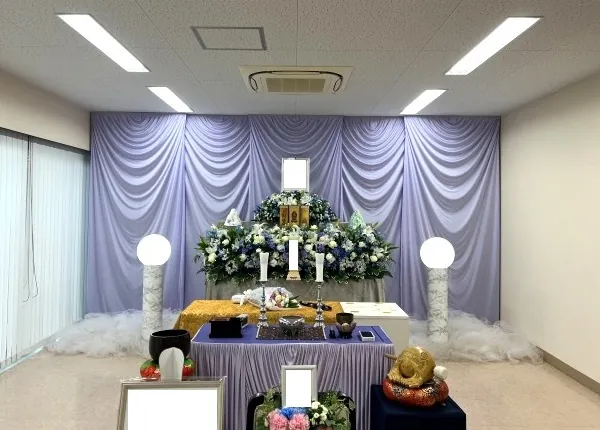 總持院での一日葬の葬儀事例(画像1)