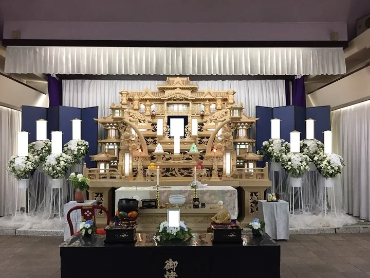 思い出の里会館での葬儀の葬儀事例(画像1)