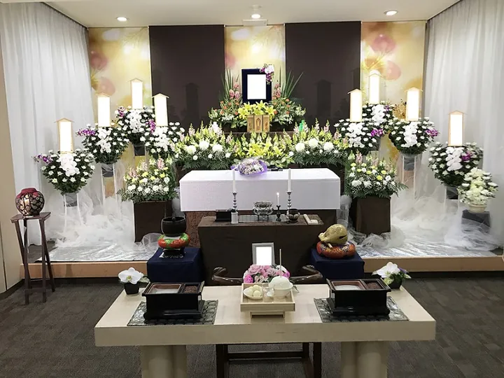 谷塚斎場での葬儀の葬儀事例(画像1)