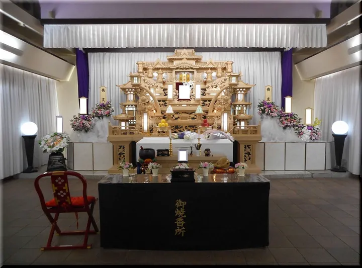 思い出の里会館での葬儀の葬儀事例(画像1)