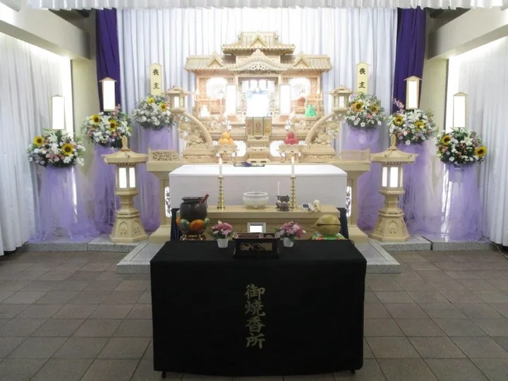 思い出の里会館での葬儀の葬儀事例(画像1)