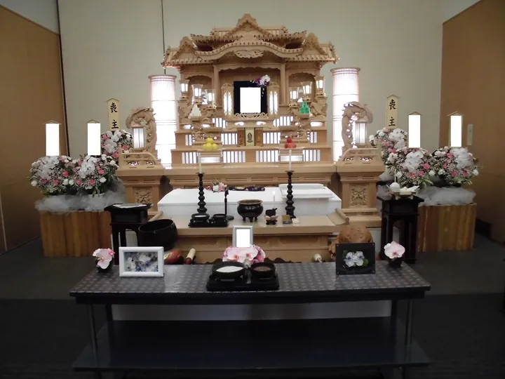 越谷市斎場での葬儀の葬儀事例(画像1)