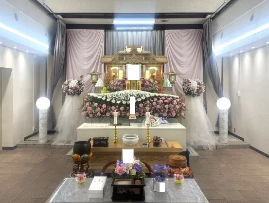 思い出の里会館での葬儀の葬儀事例(画像1)
