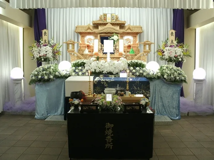 思い出の里会館での葬儀の葬儀事例(画像1)