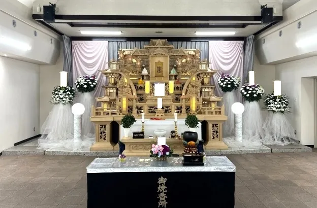 思い出の里会館での友人葬の葬儀事例(画像1)