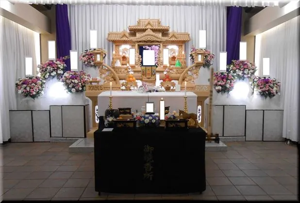 思い出の里会館での葬儀の葬儀事例(画像1)