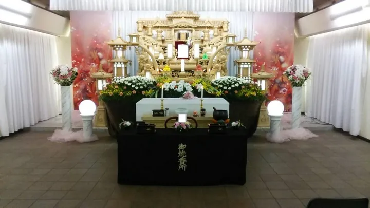思い出の里会館での葬儀の葬儀事例(画像1)