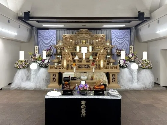 思い出の里会館での一日葬の葬儀事例(画像1)